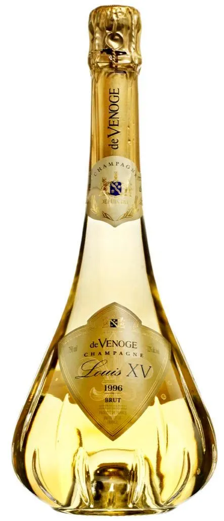 Champagne De Venoge Champagne Louis Xv, Weiß, 1996, Champagne. Flaschenabbildung