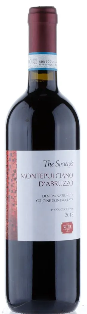 Casa Vinicola Roxan The Society's, Rouge, 2019, Montepulciano d’Abruzzo. Image de la bouteille