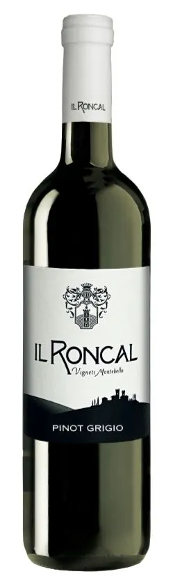 IL RONCAL, PINOT GRIGIO, White, 2023, Friuli Colli Orientali. Bottle image
