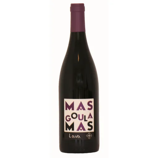 Mas Goulamas Lava, Red, 2019, Languedoc. Bottle image
