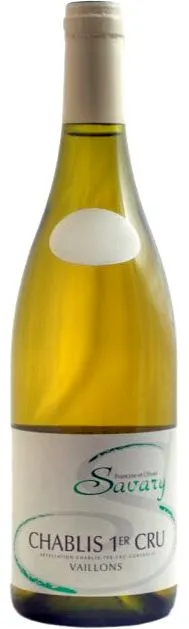 Domaine Savary Savary, White, 2009, Chablis premier cru Vaillons. Bottle image