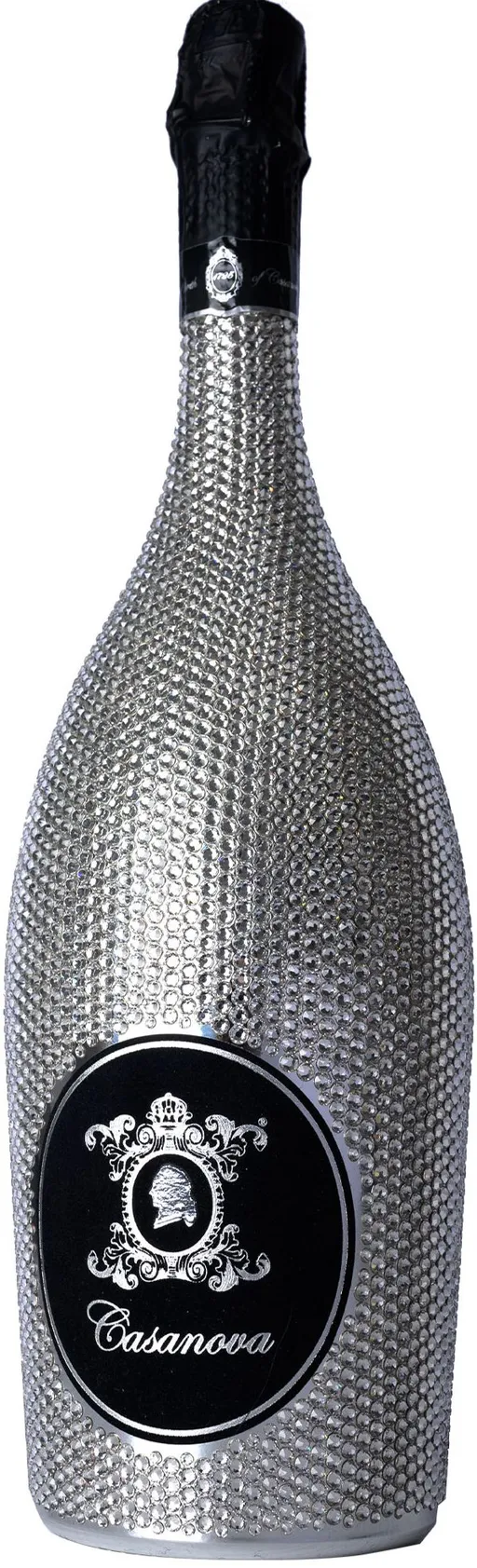 CASANOVA PROSECCO Casanova, SWAROVSKI EXCLUSIVE EDITION, Bianco, NV, Prosecco. Immagine della bottiglia