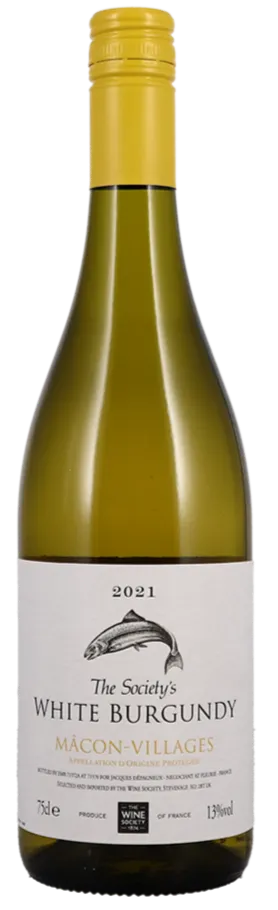 Jacques Depagneux The Society's, White Burgundy, White, 2021, Mâcon Villages. Bottle image