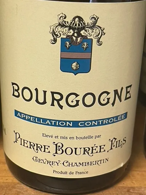 BOURREE PIERRE FILS SOC Pierre Bouree fils, White, 2021, Gevrey-Chambertin. Front label