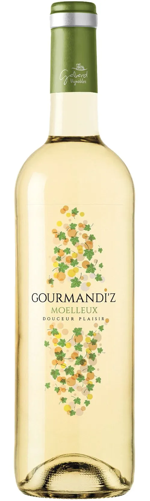 VIGNOBLES GABARD Gourmandi'Z, White, 2021, Bordeaux. Bottle image
