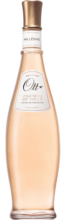 DOMAINES OTT (TARADEAU) Chateau de Selle, Cru Classe, Rosato, 2021, Côtes de Provence. Immagine della bottiglia