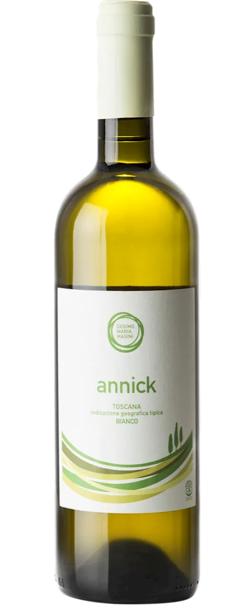 TENUTA DI POGGIO S.R.L. SOCIETA' AGRICOLA COSIMO MARIA MASINI, Annick, White, 2022, Toscano / Toscana. Bottle image