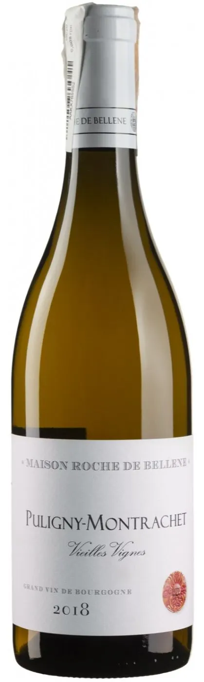 MAISON ROCHE DE BELLENE, Vieilles Vignes, Blanc, 2018, Puligny-Montrachet. Image de la bouteille