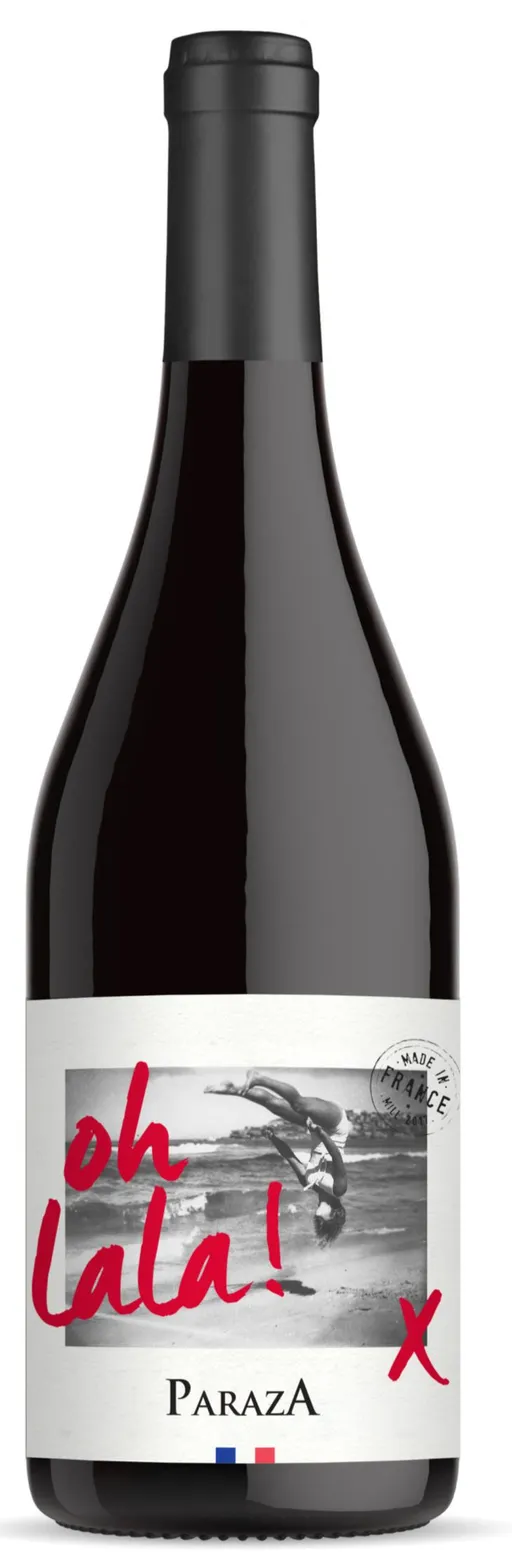 Château De Paraza Oh la la, Rouge, 2019, Pays d'Oc. Image de la bouteille