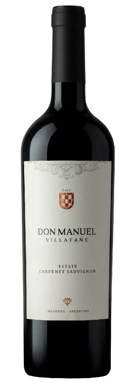 Don Manuel Villafañe, Estate Cabernet Sauvignon, Red, 2022, Mendoza. Bottle image