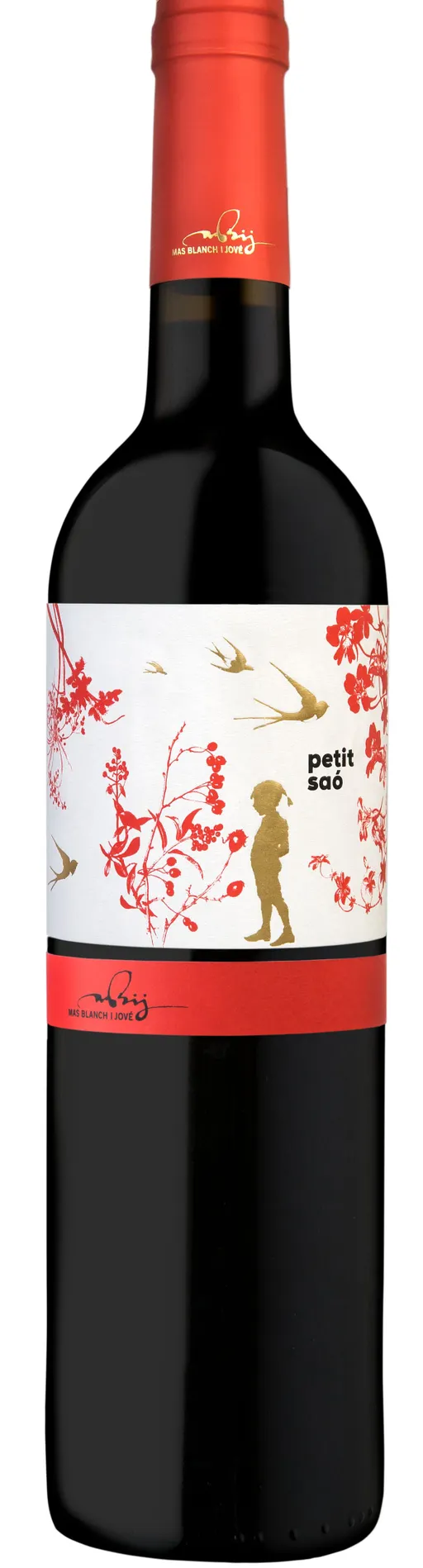 Mas Blanch I Jové Petit Saó, Rouge, 2020, Costers del Segre. Image de la bouteille