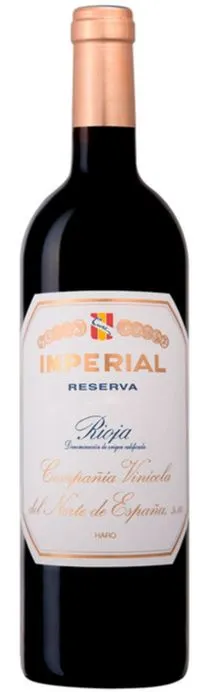 COMPAÑIA VINICOLA DEL NORTE DE ESPAÑA, SA Compañia Vinícola del Norte de España, Imperial, Reserva, Rosso, 2001, Rioja. Immagine della bottiglia