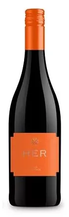 Adama Her, Pinotage, Rosso, 2020, Western Cape. Immagine della bottiglia