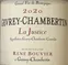 BOUVIER RENE (GEVREY-CHAMBERTIN) La Justice, Rosso, 2020, Gevrey-Chambertin. Etichetta frontale