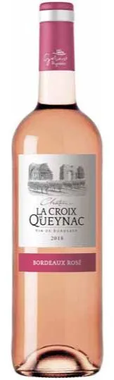 VIGNOBLES GABARD Château La Croix De Queynac, Rosé, 2021, Bordeaux. Bottle image