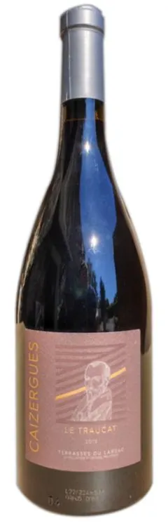 Domaine Les Caizergues LE TRAUCAT, Rosso, 2019, Terrasses du Larzac. Immagine della bottiglia