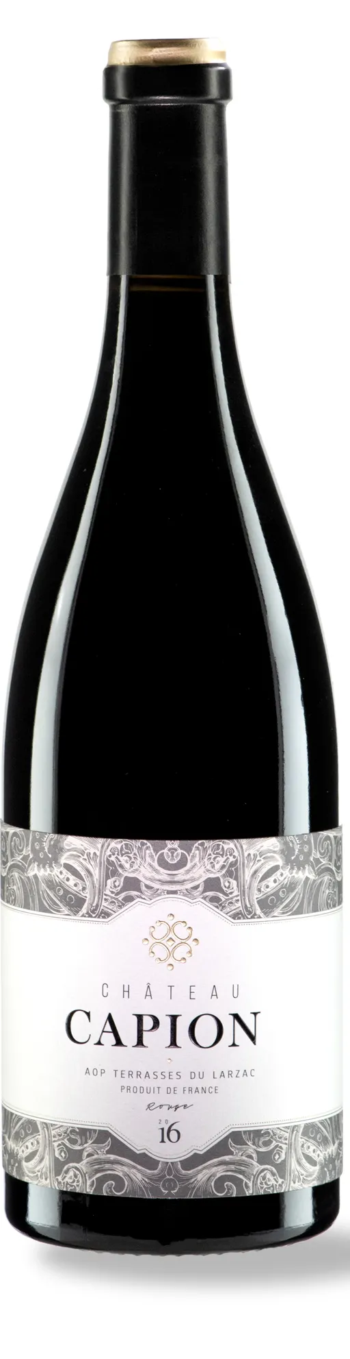 Château Capion, Red, 2016, Terrasses du Larzac. Bottle image