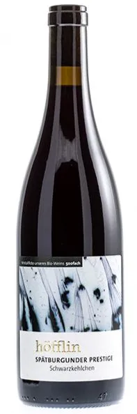 Weingut Höfflin, Spätburgunder Prestige Schwarzkehlchen, Rouge, 2017, Badischer Landwein. Image de la bouteille