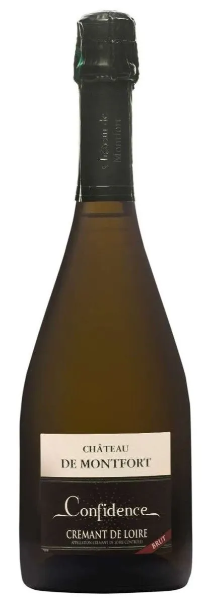 SA VIGNOBLE DU CHATEAU MONCONTOUR (VOUVRAY) CONFIDENCE, White, 2016, Crémant de Loire. Bottle image