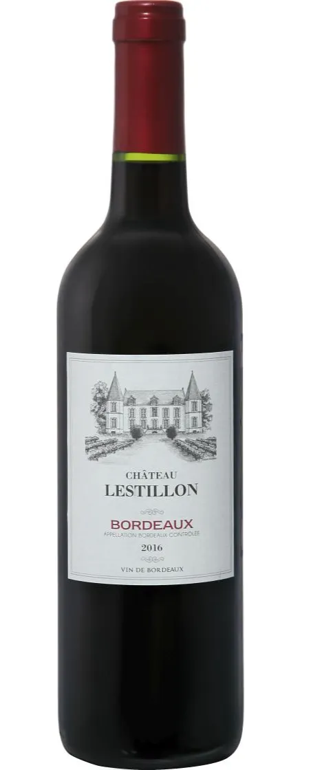Aline Dumas Château Lestillon, Red, 2018, Bordeaux. Bottle image