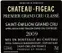 SCEA FAMILLE MANONCOURT (SAINT-EMILION) CHATEAU FIGEAC, Premier Grand Cru Classé, Rouge, 2009, Saint-Emilion grand cru. Contre-étiquette