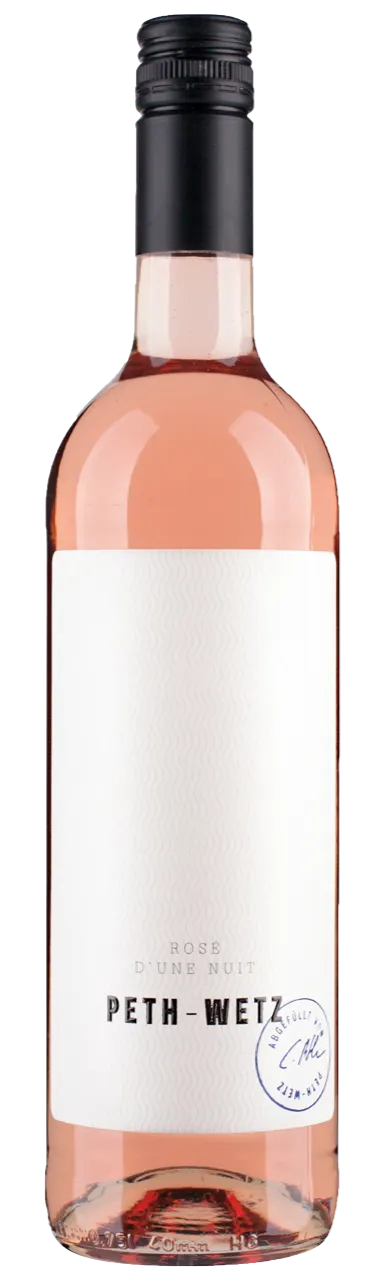 Peth-Wetz, E.State Rosé d´une Nuit, Rosé, 2021. Image de la bouteille