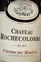 G.HERBERIGS Château Rochecolombe, Rot, 2020, Côtes du Rhône. Das vordere Etikett