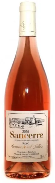 Sas Millet Gérard Domaine Gerard Millet, Rosé, 2015, Sancerre. Flaschenabbildung