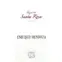 Bodegas Enrique Mendoza Santa Rosa, Reserva, Red, 2010, Alicante. Front label