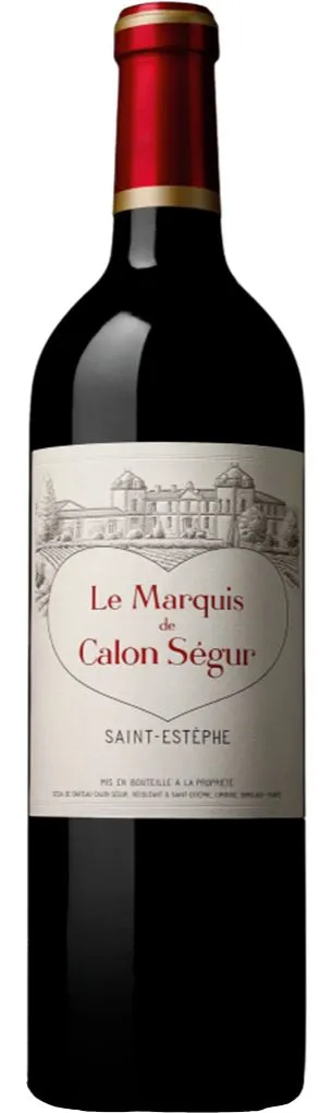 SCEA DU CHATEAU CALON SEGUR Le Marquis de Calon Segur, Red, 2014, Saint-Estèphe. Bottle image