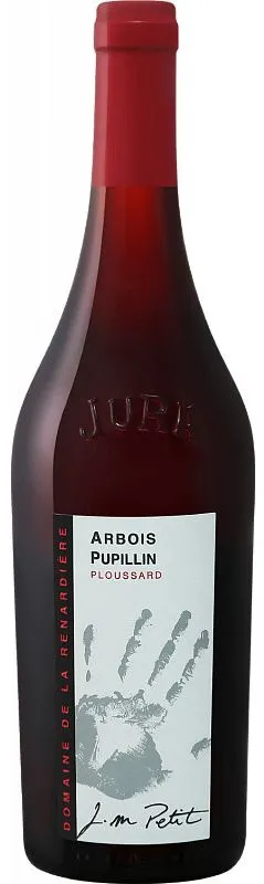 Domaine de la Renardiere, Red, 2018, Arbois Pupillin. Bottle image