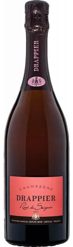 Champagne Drappier, Rosé, NV, Champagne. Flaschenabbildung