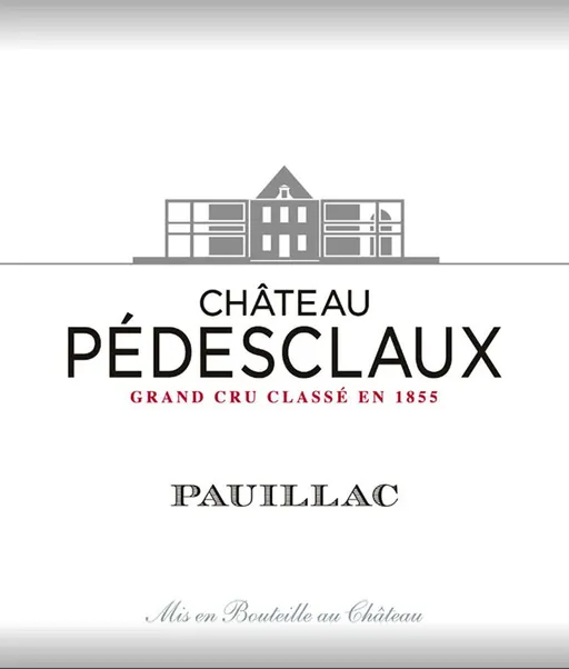 SCEA DU CHATEAU PEDESCLAUX (PAUILLAC) Château Pédesclaux, Cinquième Cru Classé, Rouge, 2016, Pauillac. Étiquette