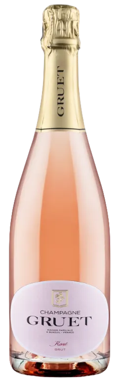 GRUET PIERRE CHARLES Champagne Gruet, Rosé, NV, Champagne. Flaschenabbildung