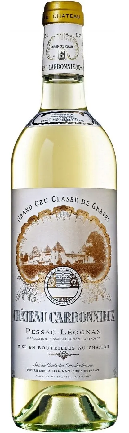Château Carbonnieux, Grand Cru Classé de Graves, Bianco, 2016, Pessac-Léognan. Immagine della bottiglia