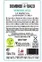 DCOOP S.C. AND DOMINIO DE BACO, Verdejo, Blanc, 2022, La Mancha. Contre-étiquette