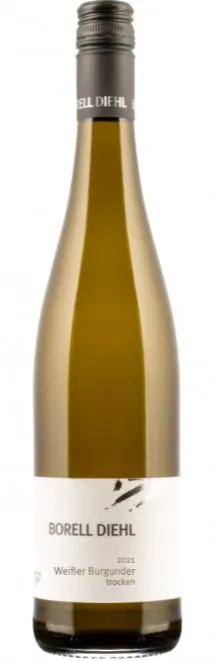Borell-Diehl, Weißer Burgunder, White, 2021, Pfalz. Bottle image