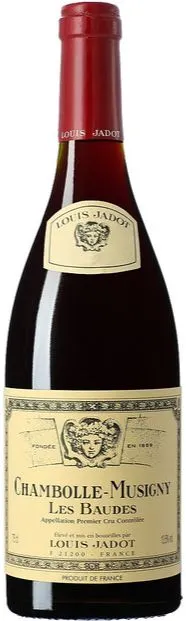 Maison Louis Jadot LOUIS JADOT, Red, 2013, Chambolle-Musigny premier cru Les Baudes. Bottle image