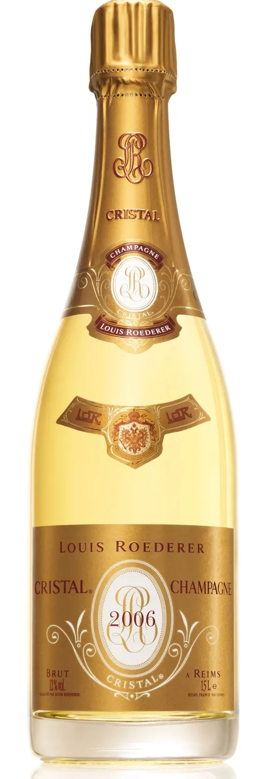 CHAMPAGNE LOUIS ROEDERER (REIMS) Cristal, Blanc, 2006, Champagne. Image de la bouteille