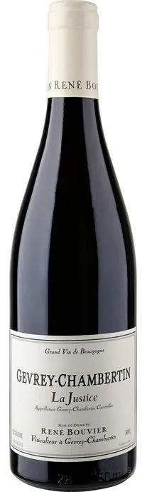 BOUVIER RENE (GEVREY-CHAMBERTIN) La Justice, Rosso, 2020, Gevrey-Chambertin. Immagine della bottiglia