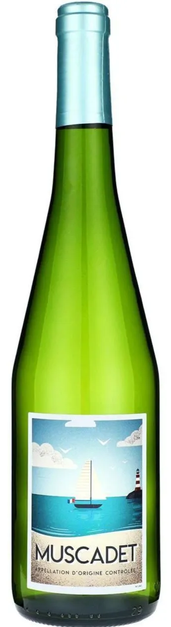 CASTEL FRERES (LA CHAPELLE-HEULIN) M&S, White, 2021, Muscadet. Bottle image