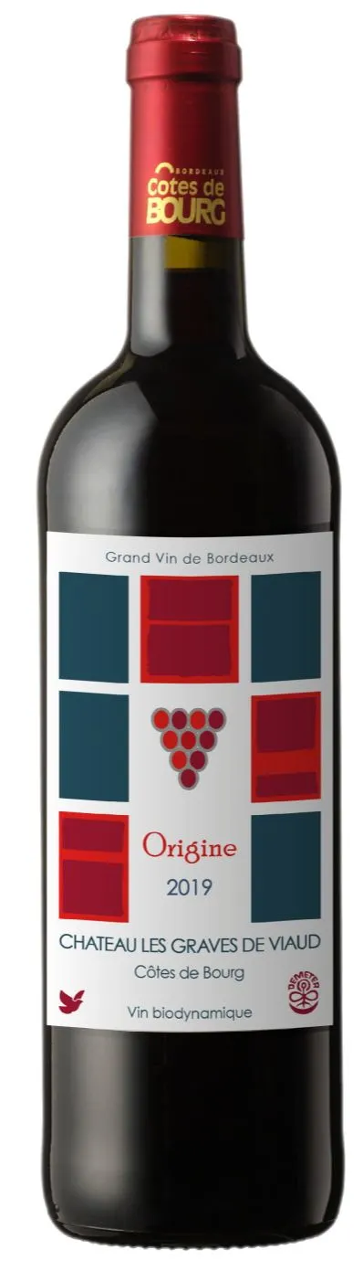 SARL DU DOMAINE DE VIAUD (PUGNAC) Chateau Les Graves de Viaud, Cuvée Origine, Red, 2019, Côtes de Bourg, Bourg et Bourgeais. Bottle image