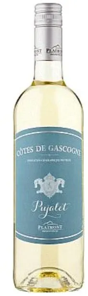 PLAIMONT DIT PRODUCTEURS VIGNOBLE DE GASCOGNE DIT VIGNERONS RECOLTANTS DU VIC-BILH DIT PLAIMONT TERROIRS & C (SAINT-MONT) Pujalet, White, 2021, Côtes de Gascogne. Bottle image
