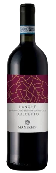 MANFREDI ALDO & C s.r.l. MANFREDI, Dolcetto, Red, NV, Langhe. Bottle image