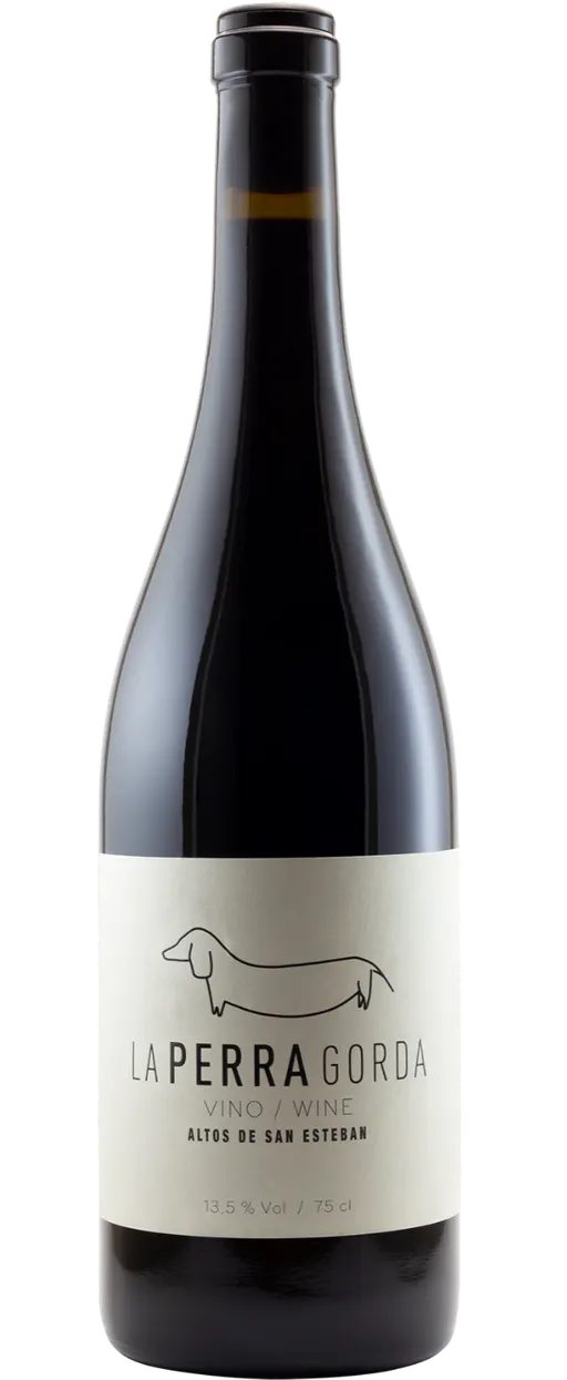Altos De San Esteban LA PERRA GORDA, Tinto, NV, Bierzo. Imagen de botella