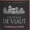 VIGNOBLES BOUDAT CIGANA CHÂTEAU DE VIAUT, Rosé, 2019, Bordeaux. Étiquette