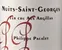 Philippe Pacalet, Red, 2015, Nuits-Saint-Georges premier cru Aux Argillas. Front label