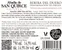 BODEGAS ABADIA SAN QUIRCE SL. Abadia de San Quirce, Crianza, Tinto, 2020, Ribera del Duero. Contraetiqueta
