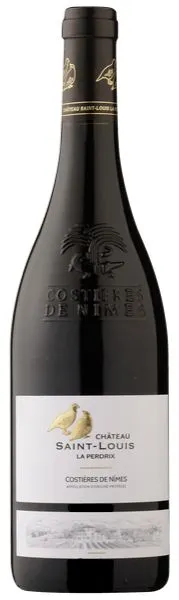 Château Saint-Louis La Perdrix L'Envol, Rouge, 2019, Costières de Nîmes. Image de la bouteille