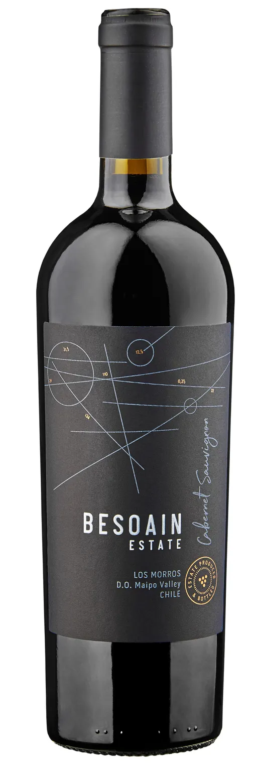 BESOAIN WINES BESOAIN ESTATE, Maipo Andes, Tinto, 2017, Valle del Maipo, Buin. Imagen de botella